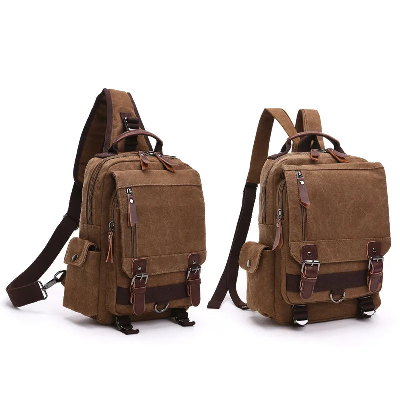 Canvas Daypack Backpack