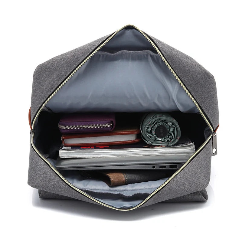 Water-Resistant Oxford Laptop Backpack 16"