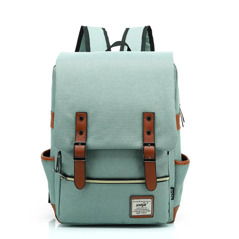 Water-Resistant Oxford Laptop Backpack 16"