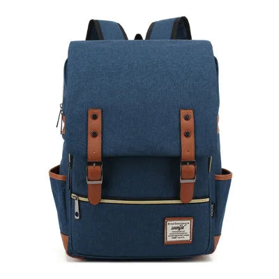 Water-Resistant Oxford Laptop Backpack 16"