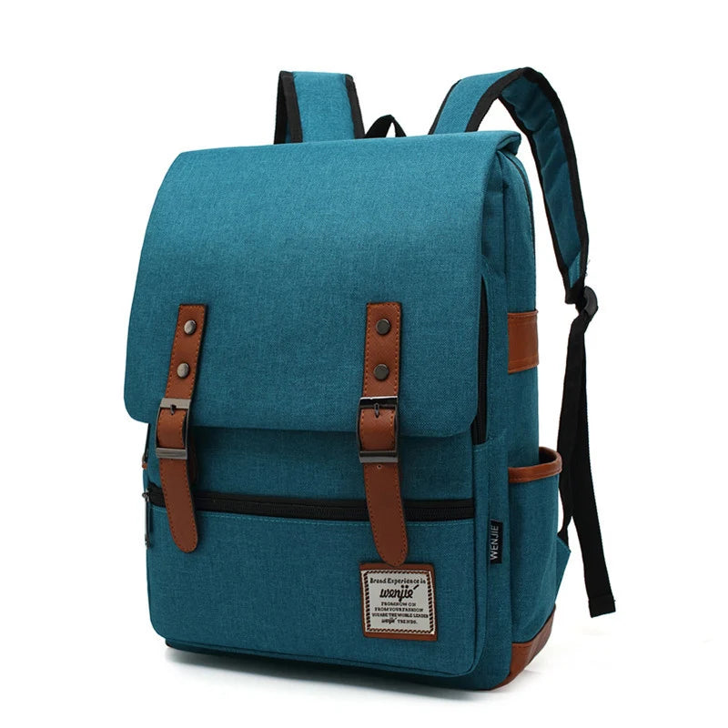 Water-Resistant Oxford Laptop Backpack 16"