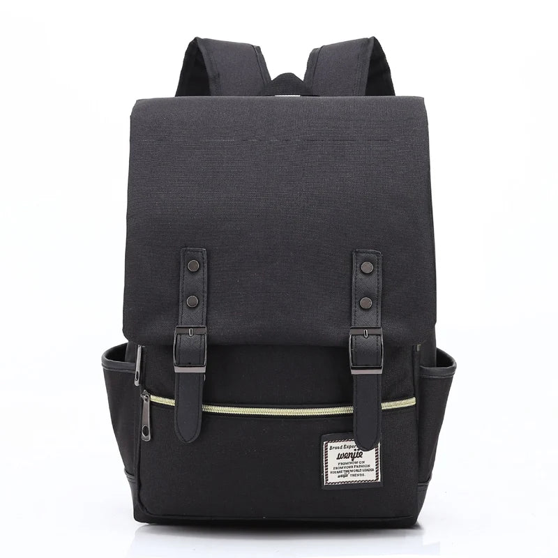 Water-Resistant Oxford Laptop Backpack 16"