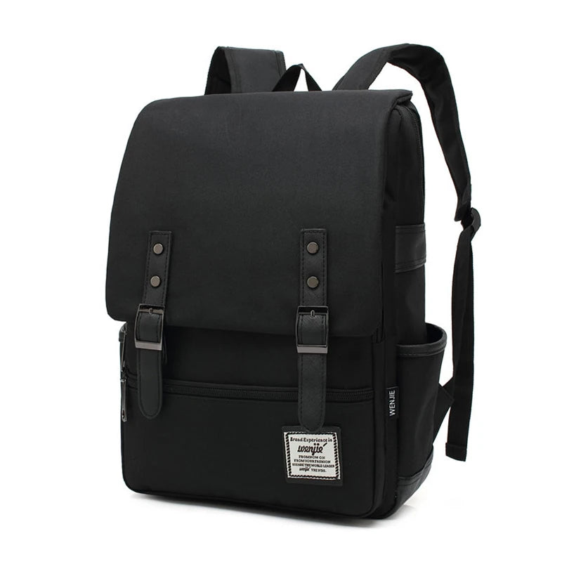 Water-Resistant Oxford Laptop Backpack 16"