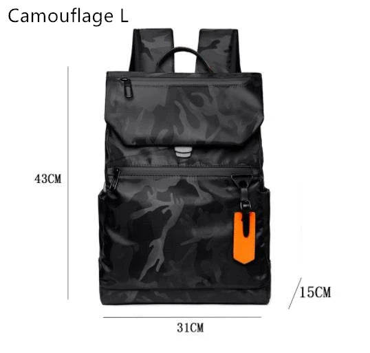 Water-Resistant Laptop Backpack with USB Port