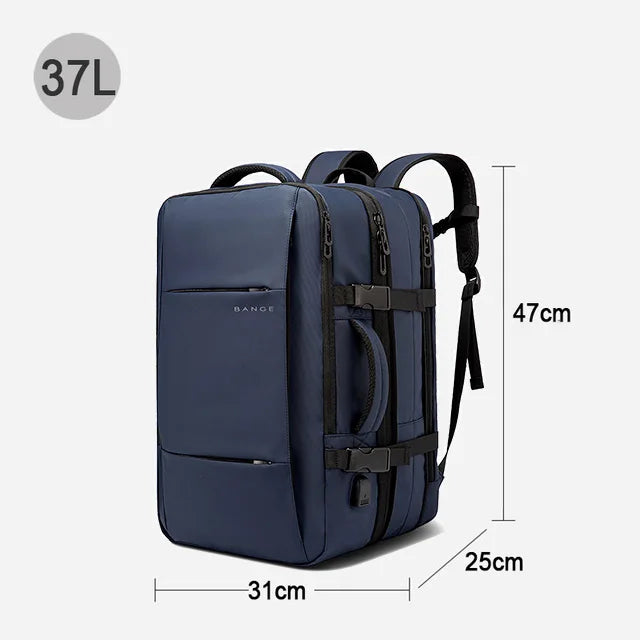 Expandable Travel Backpack 17.3" with USB Port