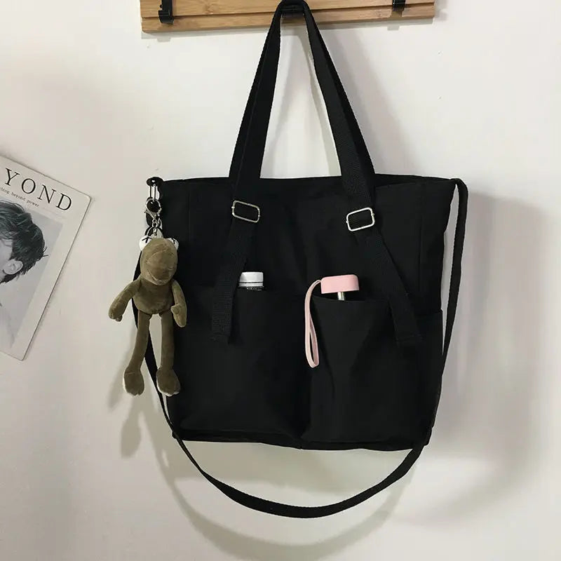 Oxford Crossbody Tote Bag