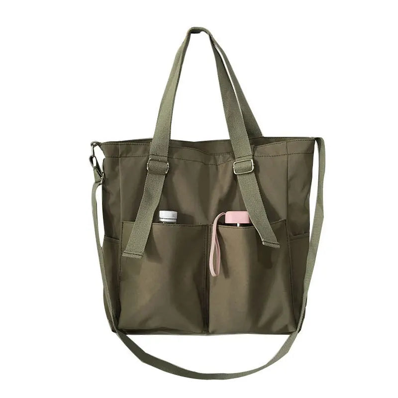 Oxford Crossbody Tote Bag