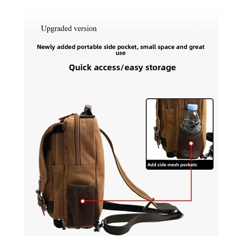 Canvas Daypack Backpack
