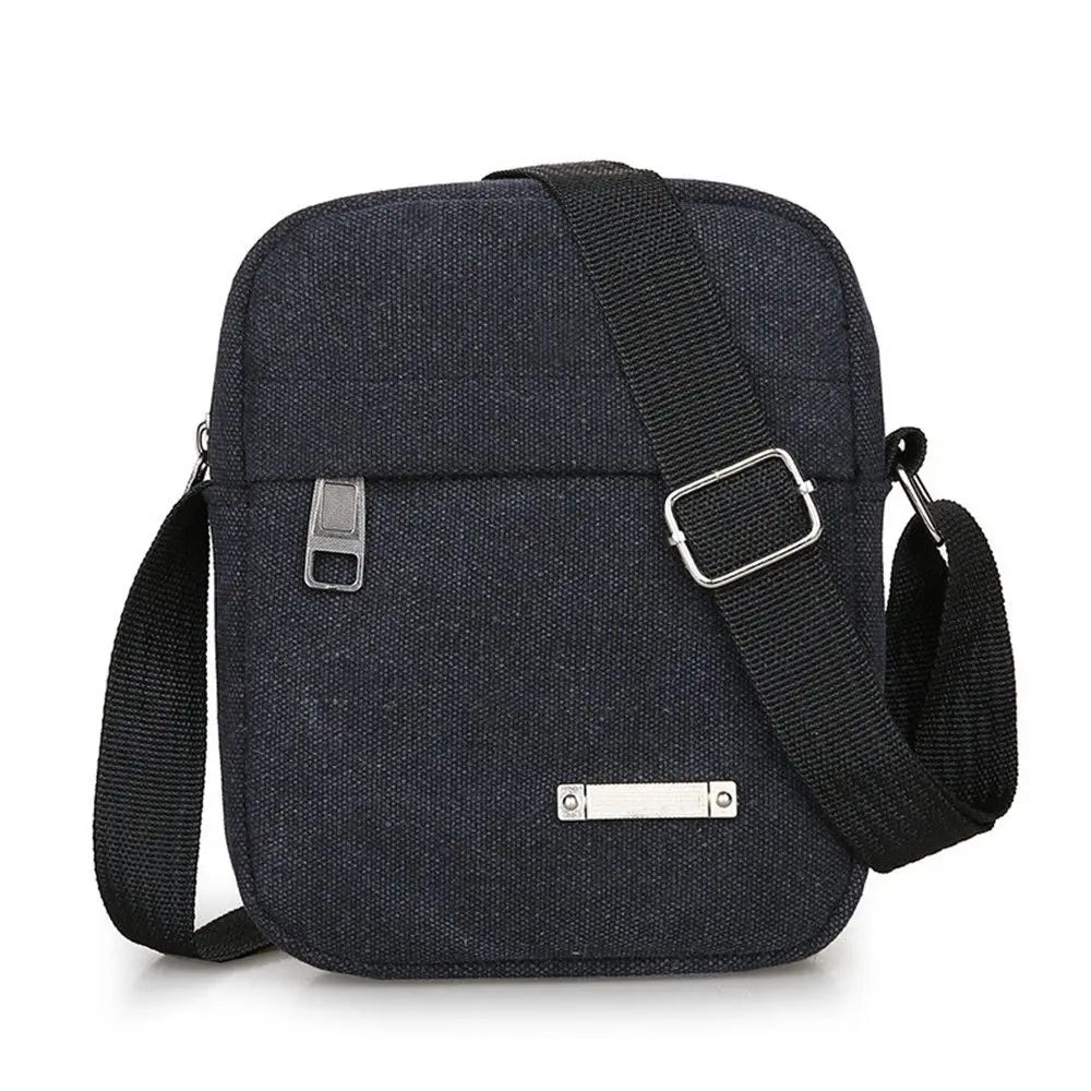 Canvas Mini Messenger Bag