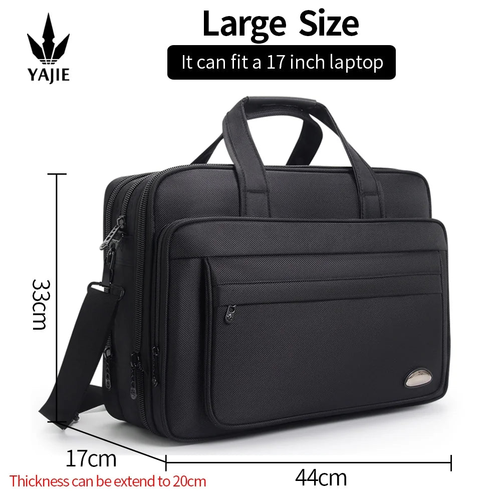 Canvas Laptop Briefcase 15.6" to 19"