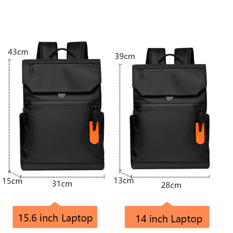Water-Resistant Laptop Backpack with USB Port