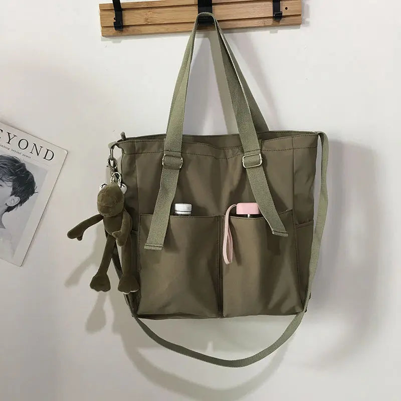 Oxford Crossbody Tote Bag
