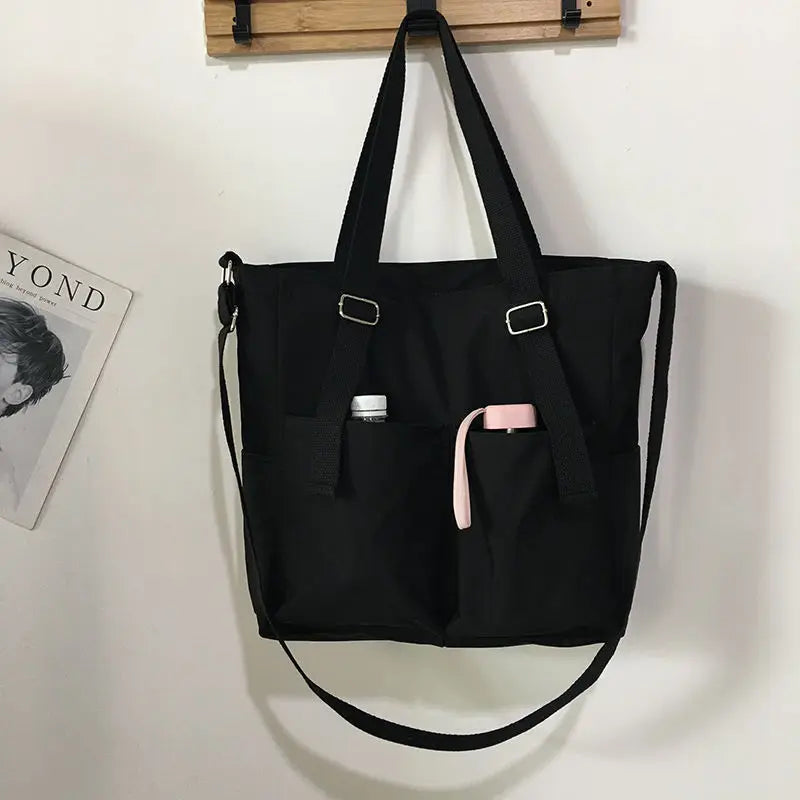 Oxford Crossbody Tote Bag