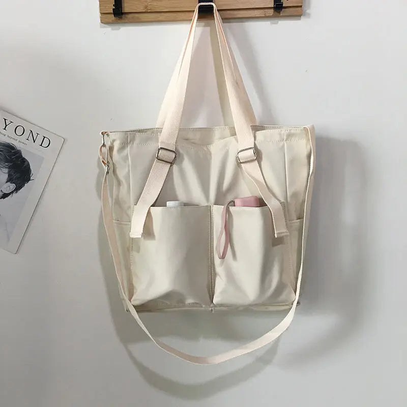 Oxford Crossbody Tote Bag
