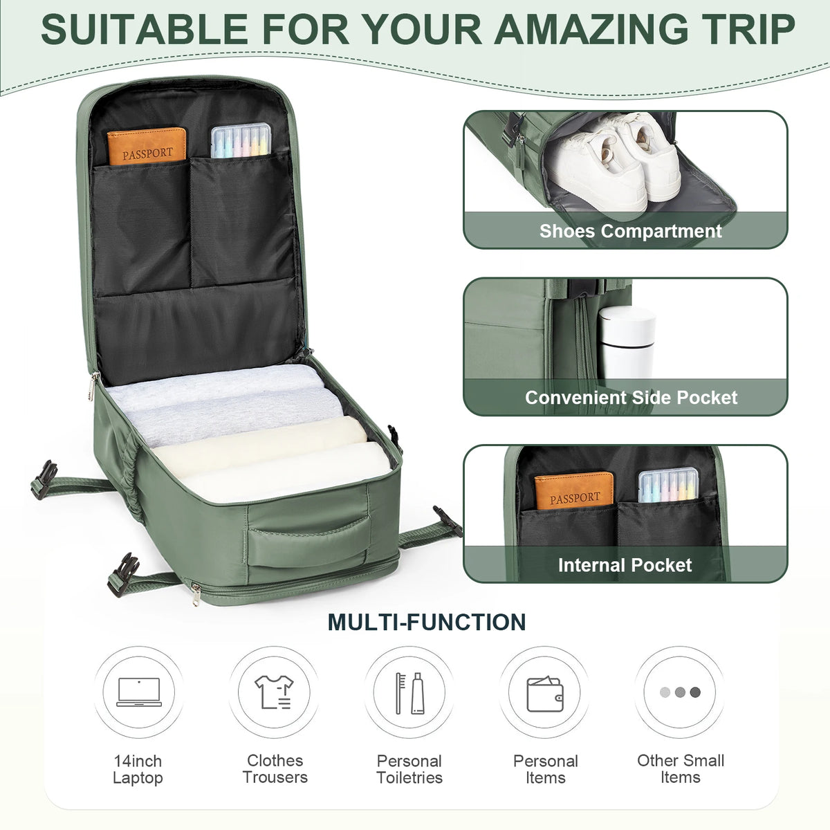 Cabin Backpack 40x30x20 cm