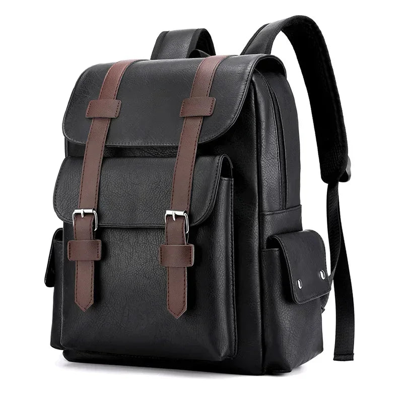Soft Faux Leather Backpack