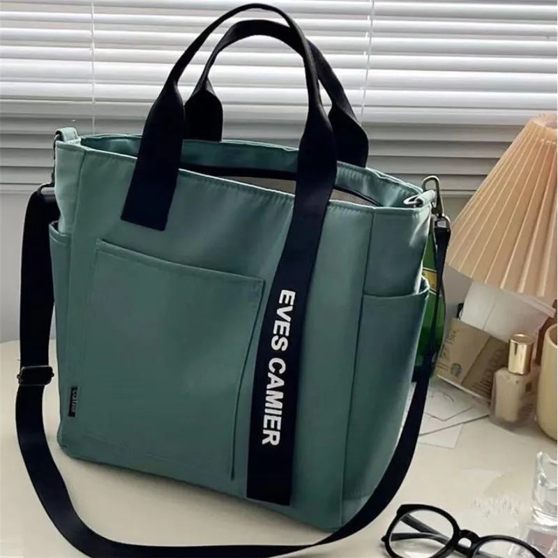 Canvas Zip Tote Bag