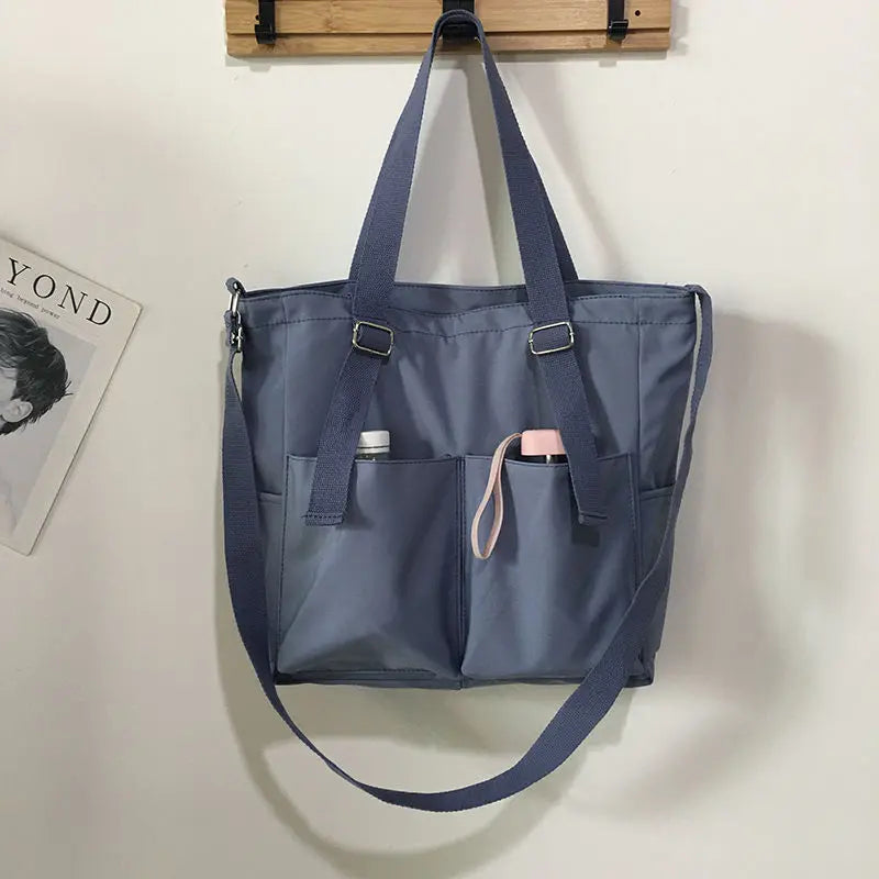 Oxford Crossbody Tote Bag