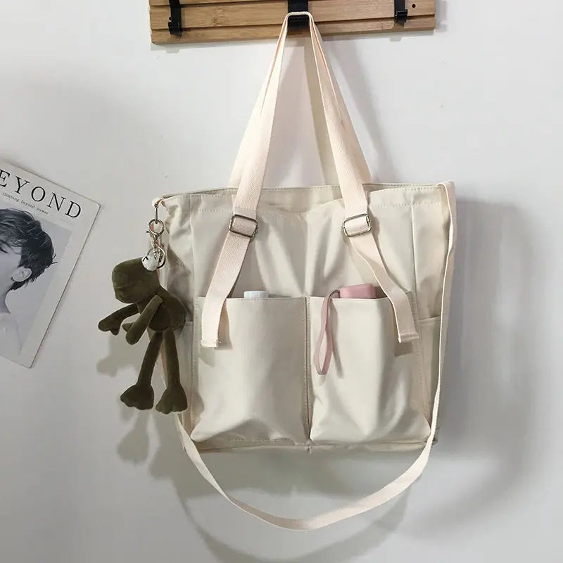 Oxford Crossbody Tote Bag