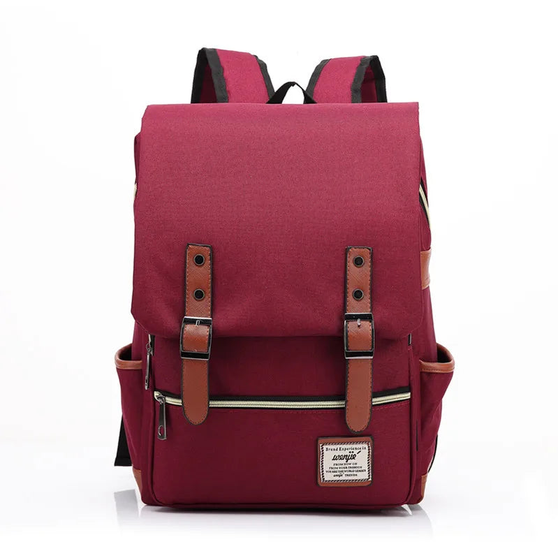 Water-Resistant Oxford Laptop Backpack 16"