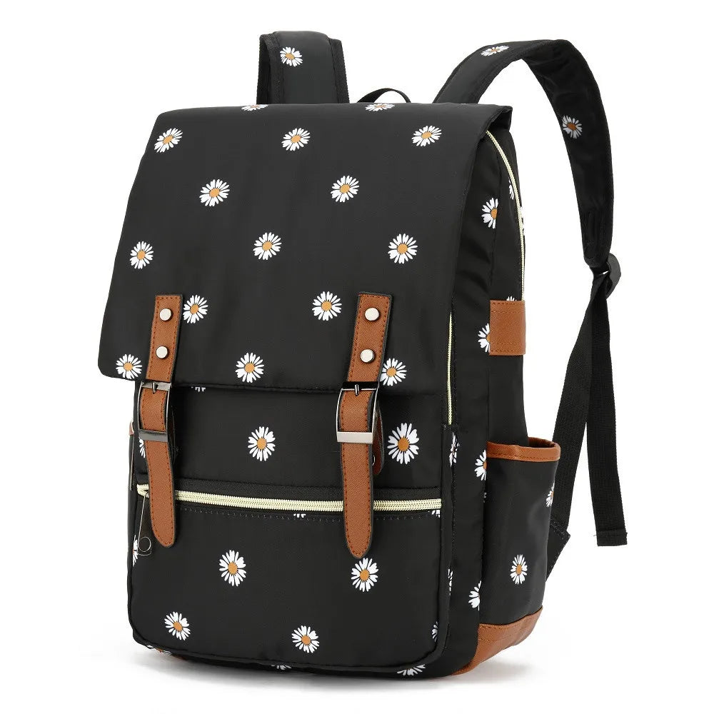 Water-Resistant Oxford Laptop Backpack 16"