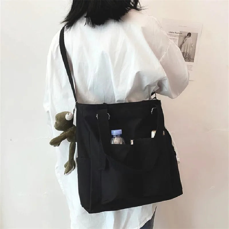 Oxford Crossbody Tote Bag