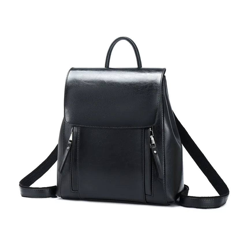Leather Convertible Backpack
