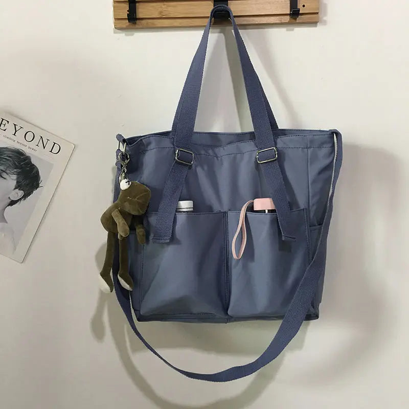Oxford Crossbody Tote Bag