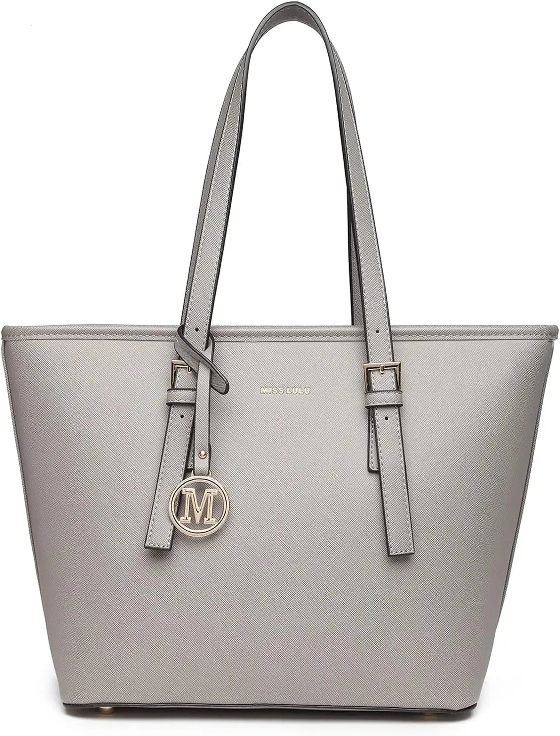Carrow faux leather layered tote bag