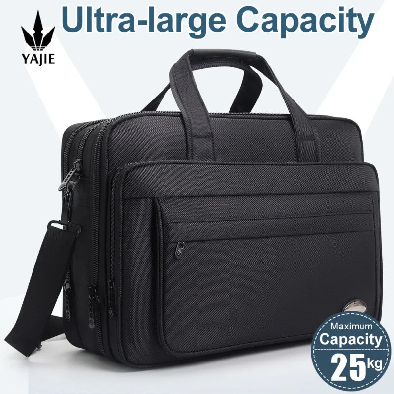 Carrow canvas laptop briefcase